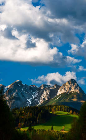 Alps South of Salzburg, Austriaの写真素材