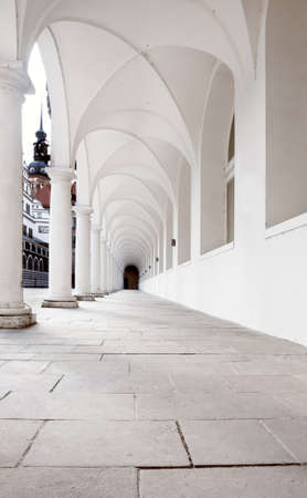 Gallery Stallhof (Stables Courtyard) of Dresden Castleのeditorial素材