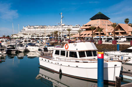 Marina in Vilamora, Algarve, Portugal のeditorial素材