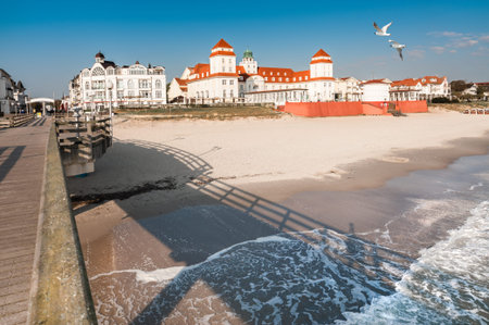  Binz resort  on Ruegen Island, Germany