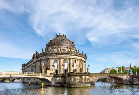 Bode Museum in Berlin, Germany, on a bright dayのeditorial素材