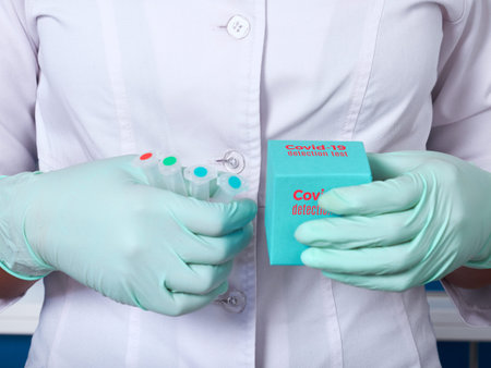 Testing system for detection of nucleic acids, rna, dna for novel coronavirus SARS-CoV-2 in patients...