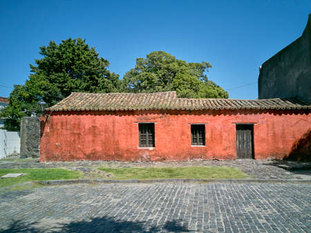 Museo Casa de Nacarello in the afternnoon sunのeditorial素材