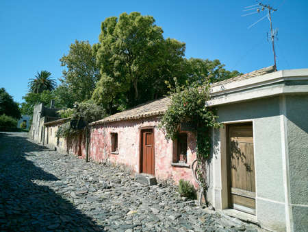 ancient Alley Colonia Uruguayのeditorial素材