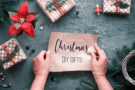 DIY Chritstmas gifts and handmade decorations. Natural plastic free eco-friendly Xmas celebration....