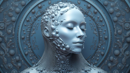 AI artificial intelligence.の素材