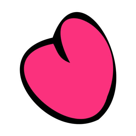 the heart is the center of man his spiritのイラスト素材