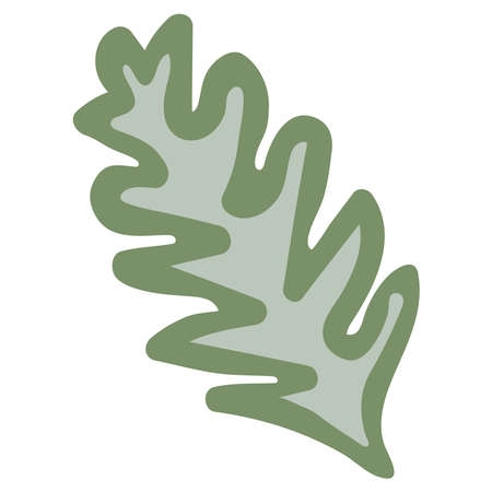 decorative flowers leaves and items to create postcards and patternsのイラスト素材