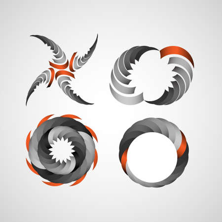 Business Design elements (icon) set for print and web. のイラスト素材
