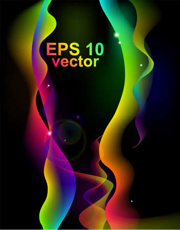 Abstract vector waveのイラスト素材