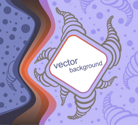 vector doodle backgroundのイラスト素材