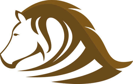 stock logo horseのイラスト素材