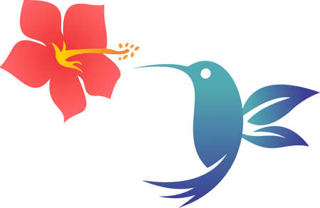 stock logo nectar birdsのイラスト素材