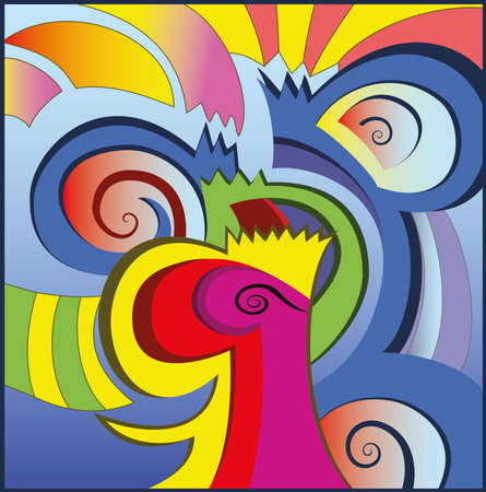  Abstract vector illustration.のイラスト素材