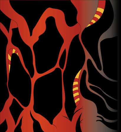 Abstract vector illustration.のイラスト素材