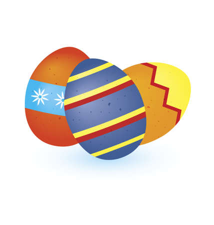 illustration of tree aster eggs on white background

のイラスト素材