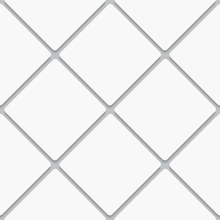 Seamless white diagonal square tiles with realistic shadow 


のイラスト素材