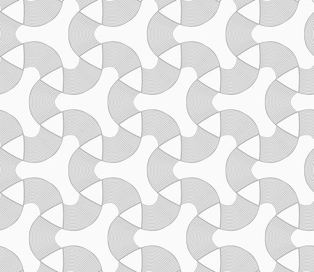 Seamless geometric pattern. Gray abstract geometrical design. Flat monochrome design.Monochrome...