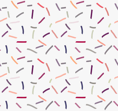 Marker drawn random hatches.Hand drawn with marker seamless background.Modern hipster style design.のイラスト素材