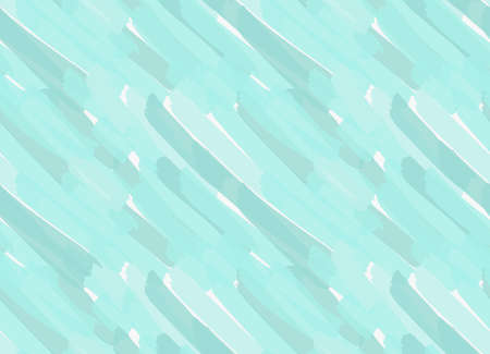 Artistic color brushed light green diagonal paint strokes.Hand drawn with ink and marker brush seamless background.Abstract color splush and scribble design.のイラスト素材