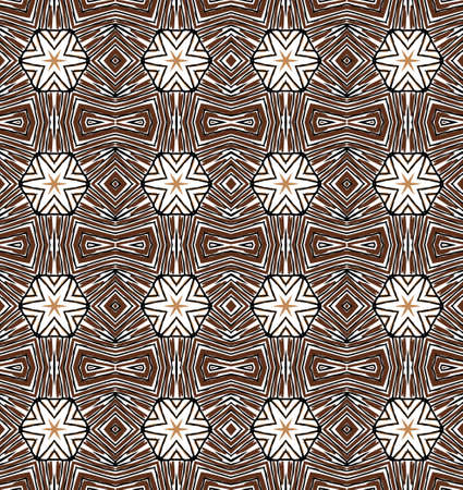 Seamless geometric abstract vector patternのイラスト素材