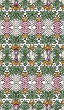 Seamless geometric abstract texture vector pattern