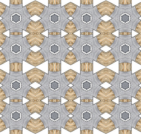 Seamless geometric abstract texture vector pattern
