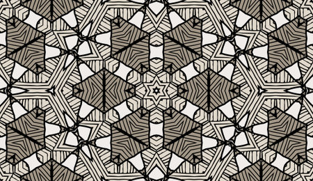 Colored decorative repainting background with tribal and ethnic motifs.