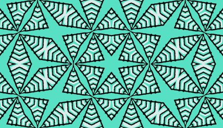 Colored decorative repainting background with tribal and ethnic motifs.