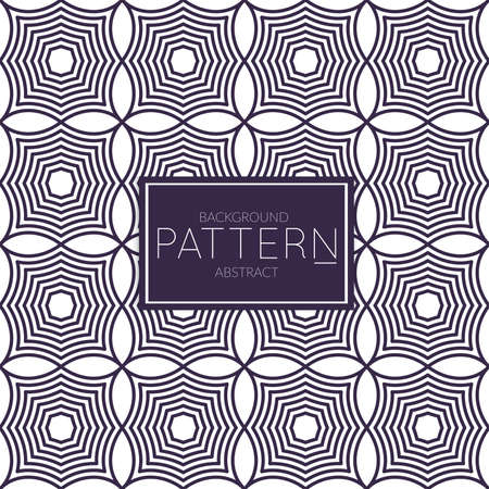 Abstract geometric vector pattern. Monochrome creative stylish texture. Abstract minimal backdrop for wallpaper, web design, textile, decor, cover template. Dark blue on white.のイラスト素材