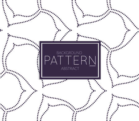 Abstract geometric vector pattern. Monochrome creative stylish texture. Abstract minimal backdrop for wallpaper, web design, textile, decor, cover template. Dark blue on white.のイラスト素材