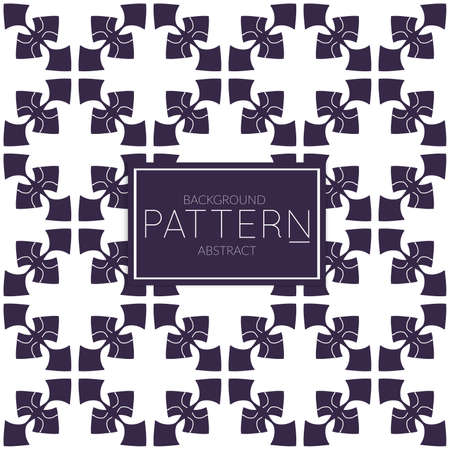Abstract geometric vector pattern. Monochrome creative stylish texture. Abstract minimal backdrop for wallpaper, web design, textile, decor, cover template. Dark blue on white.のイラスト素材
