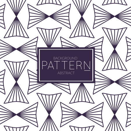 Abstract geometric vector pattern. Monochrome creative stylish texture. Abstract minimal backdrop...