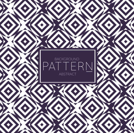 Abstract geometric vector pattern. Monochrome creative stylish texture. Abstract minimal backdrop for wallpaper, web design, textile, decor, cover template. Dark blue on white.のイラスト素材