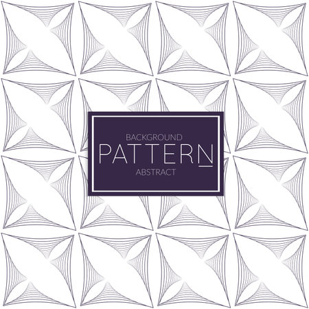Abstract geometric vector pattern. Monochrome creative stylish texture. Abstract minimal backdrop for wallpaper, web design, textile, dÃ©cor, cover template. Dark blue on white.のイラスト素材