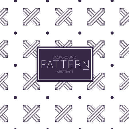 Abstract geometric vector pattern. Monochrome creative stylish texture. Abstract minimal backdrop for wallpaper, web design, textile, dÃ©cor, cover template. Dark blue on white.のイラスト素材