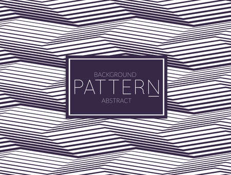 Abstract geometric vector pattern. Monochrome creative stylish texture. Abstract minimal backdrop for wallpaper, web design, textile, décor, cover template. Dark blue on white.のイラスト素材