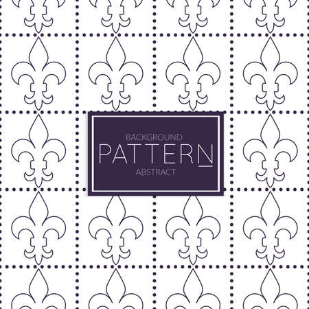 Abstract geometric vector pattern. Monochrome creative stylish texture. Abstract minimal backdrop for wallpaper, web design, textile, dÃ©cor, cover template. Dark blue on white.のイラスト素材