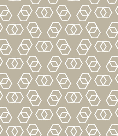 Abstract geometric vector pattern