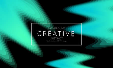Minimal cover banner template. Geometric halftone colorful gradient texture. Futuristic abstract modern pattern with fluid colors creating digital art. Fluid gradient shape with transparent blend.のイラスト素材