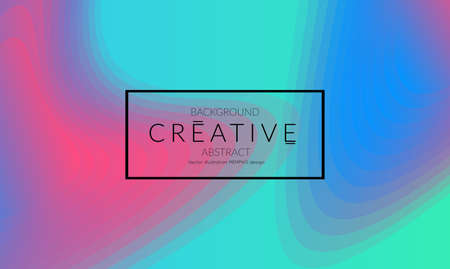 Minimal cover banner template. Geometric halftone colorful gradient texture. Futuristic abstract modern pattern with fluid colors creating digital art. Fluid gradient shape with transparent blend.のイラスト素材