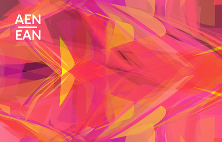 Abstract multicolored shattered glass texture. Transparent overlapping sharp particles create ice crystal digital effect. Explosion burst movement pattern. Background template random fragile motion.のイラスト素材