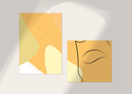 Abstract face art one line continuous drawing. Woman fashion logo portrait. Free hand sketch....