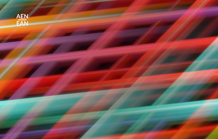 Abstract artistic wallpaper vector cover template with blurred with speed motion lines. Art of fluid gradients creates painting pattern of nature.のイラスト素材