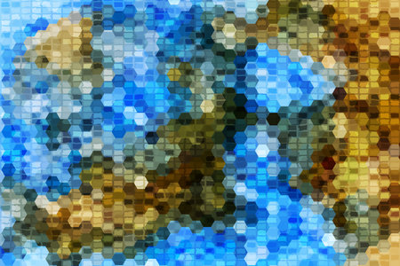 Abstract colorful vector background. Universal mesh backdrop. Bright blurred paint colors textured...