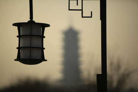 Close up of lamp at the streetの写真素材