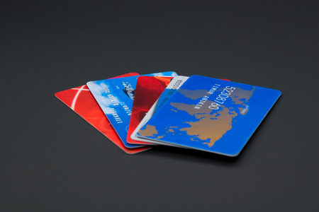 Credit cardsの写真素材
