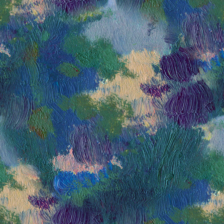 Hand drawn oil painting. Abstract art background. Oil painting on canvas. Color texture. Fragment of artwork. Spots of paint. Brushstrokes of paint. Modern art. Contemporary art. Colorful canvas.の写真素材