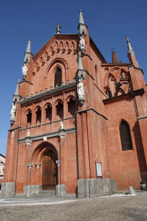 Pollenzo's Churchの写真素材