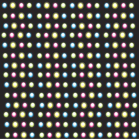 neon lights. burning colored lights.のイラスト素材